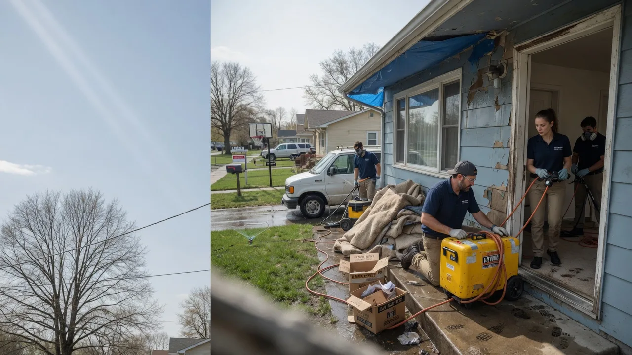 Basement Flood Cleanup in Edgar Springs, MO near me